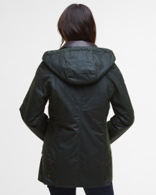 Ivy Waxed Jacket Fern
