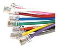 Pro Series Cat 5e 24 AWG UTP RJ-45 to RJ-45 4-Pair Non-Booted Copper Patch Cord 7 ft. Yellow