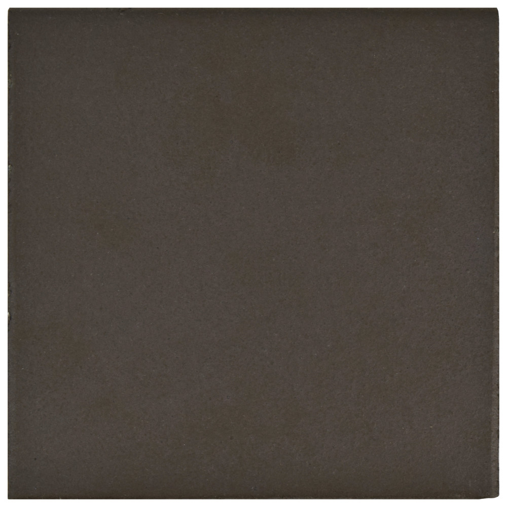 Quarry Bullnose Black 5.88x5.88 Square Ceramic Floor and Wall Face