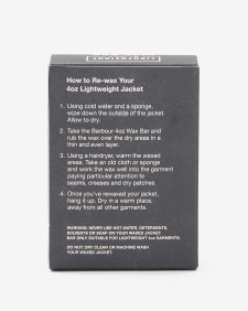 Lightweight Jacket Wax Bar N-A