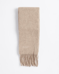 Lambswool Woven Scarf Oatmeal