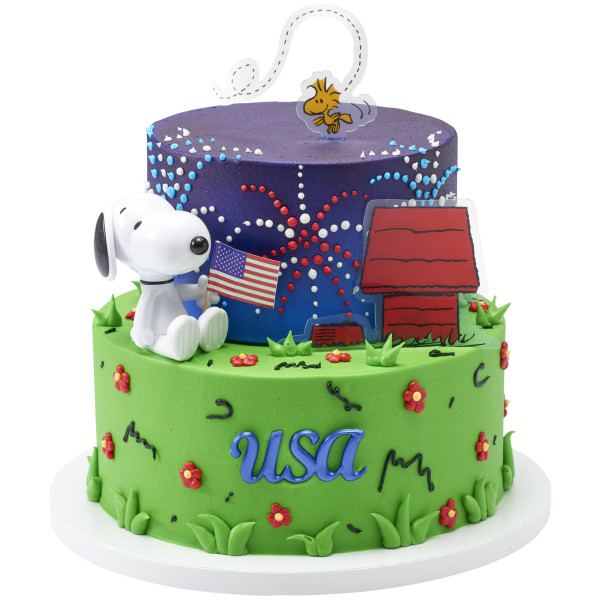 USA Script Cupcake Layon