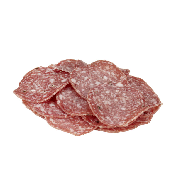 COLUMBUS(r) Sliced Italian Dry Salame 12/12 oz . C1C0 - Front Center Out of Package (Hi Res)