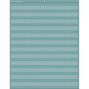 Calming Colors 1-120 Pocket Chart, 28" x 39"