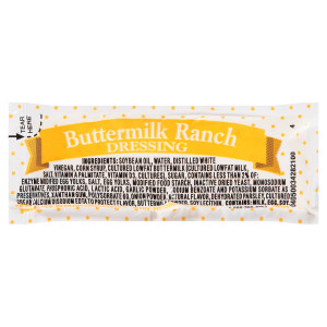 PPI Single Serve Buttermilk Ranch Dressing, 12 gr. Packets (Pack of 200) image