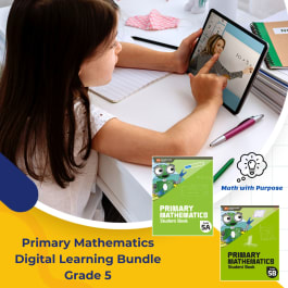 Primary Mathematics 2022 Grade 5 Digital Learning Bundle (1 year access)