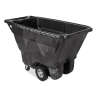 Rubbermaid Commercial, Standard Duty, Tilt Truck, 13.5 cu ft, Black