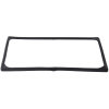 Full-size high-temperature silicone pan band in black