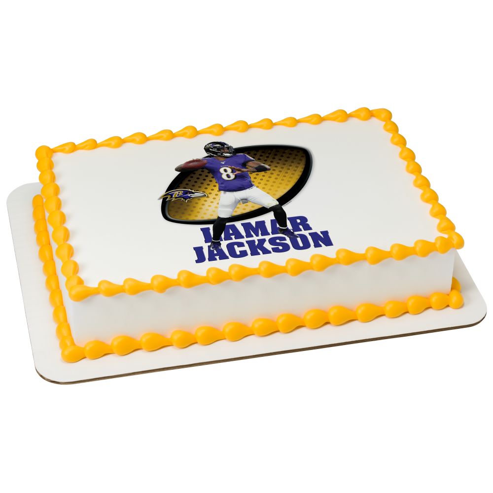 Image Cake NFL Players Lamar Jackson