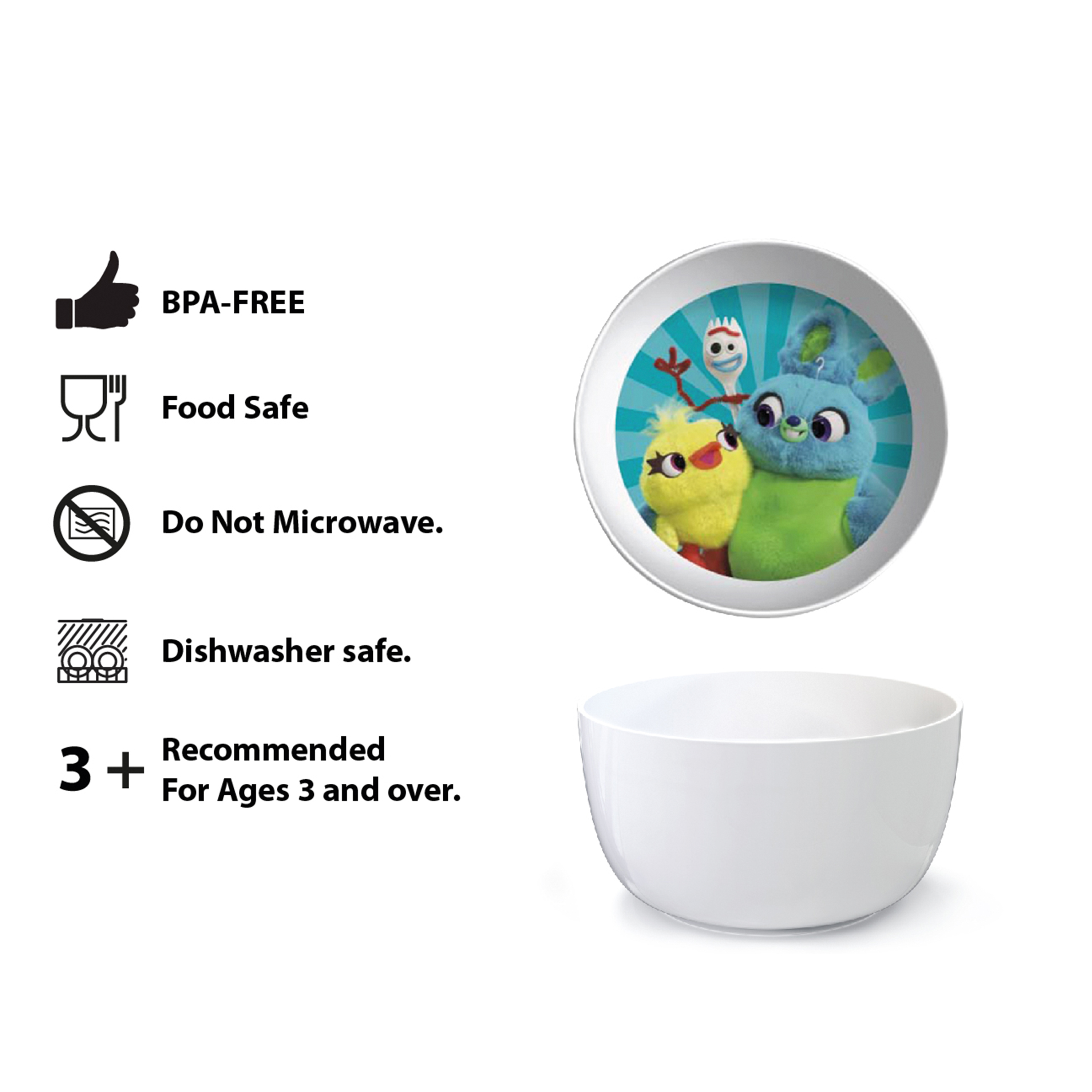Disney Pixar Dinnerware Set, Woody, Buzz and Friends, 5-piece set slideshow image 8 Disney Pixar Dinnerware Set, Woody, Buzz and Friends, 5-piece set slideshow image 8