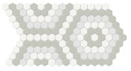 Studio Mint Mix 8×14 Hexagon Pattern Mosaic Matte