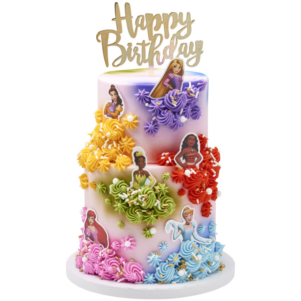 Happy Birthday Assortment Plastic Candle Holder