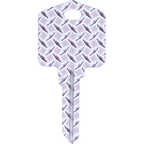 Kool Keys Diamond Plate Key Blank Kwikset 66/97 KW1/10