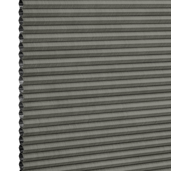 Duette Silk Dim Out Charcoal Honeycomb blind
