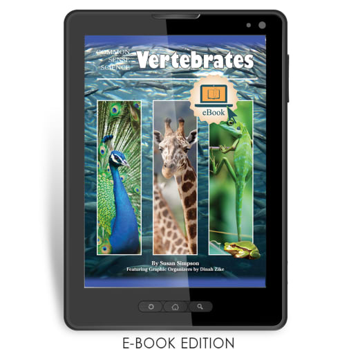 Common Sense Science: Vertebrates e-Book
