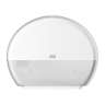 SCA555020A, Tork,  T2 Mini Jumbo Roll Tissue Dispenser, White