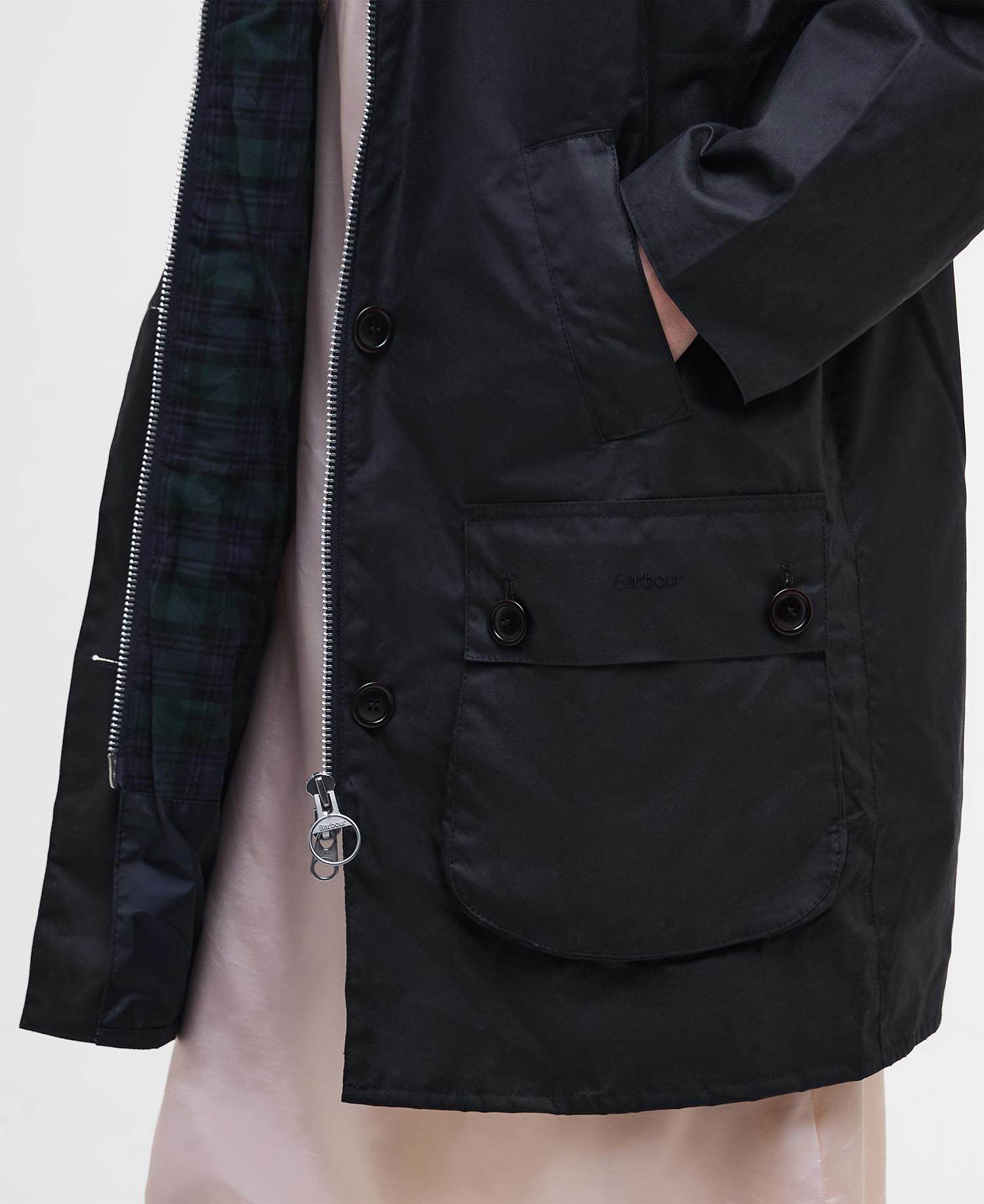 Giacca cerata oversize Loren Barbour The Edit by Alexa image number 6
