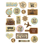 Teacher Created Resources&reg; Travel the Map Stickers, Pack of 120 TCR8573