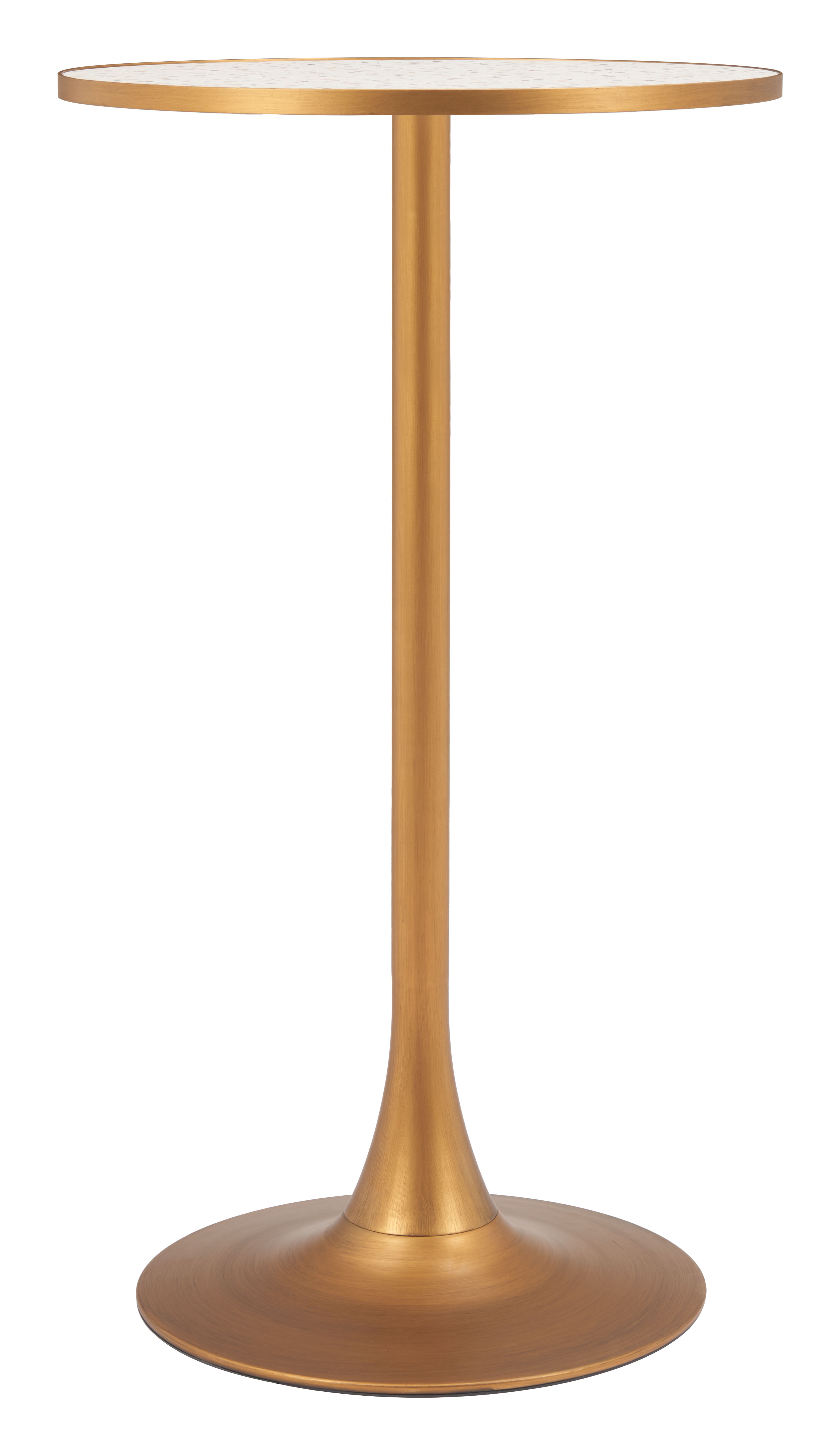 Bite Bar Table Beige & Gold product image