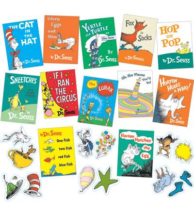 Dr. Seuss™ Books Mini Bulletin Board Set