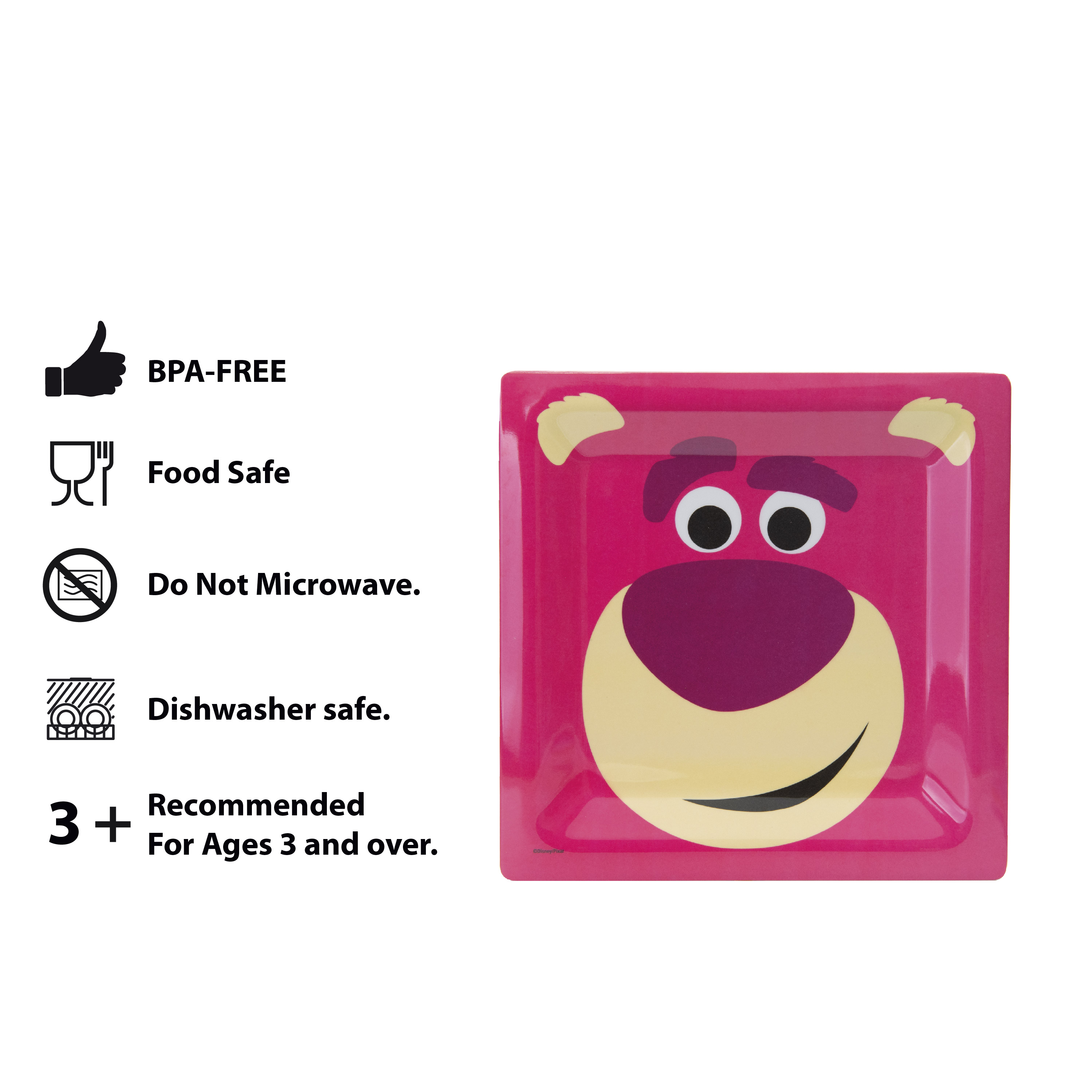 Disney and Pixar Toy Story 4 Plate and Bowl Set, Lotso, 2-piece set slideshow image 10 Disney and Pixar Toy Story 4 Plate and Bowl Set, Lotso, 2-piece set slideshow image 10