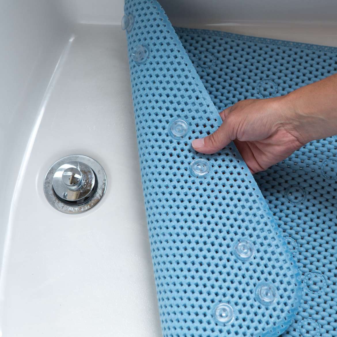 Softex Bath Mats Blue, 17 in. x 36 in. Duck Brand