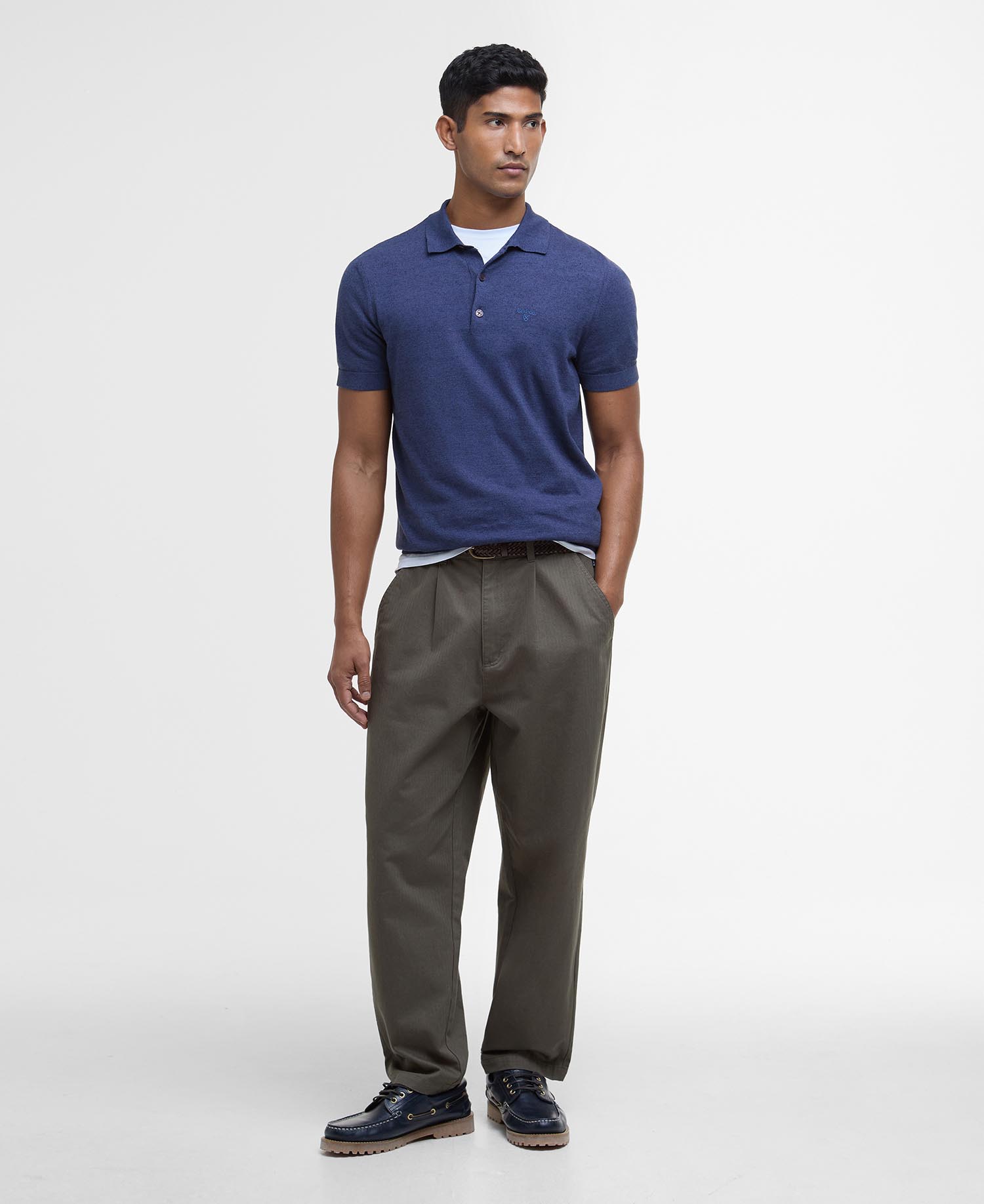 Buston Knitted Polo Shirt image number 1