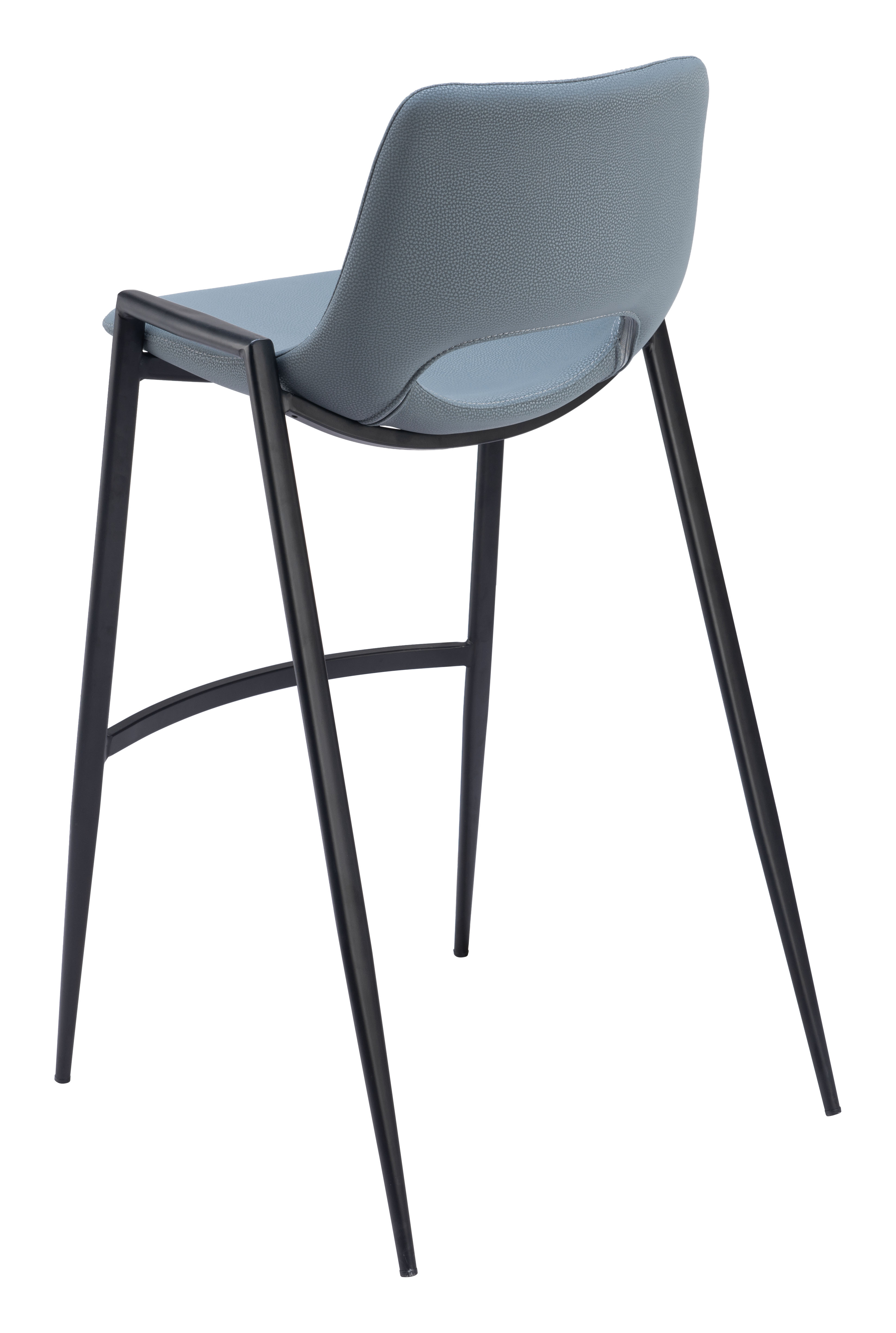 Desi Barstool (Set of 2) Azure Gray product image