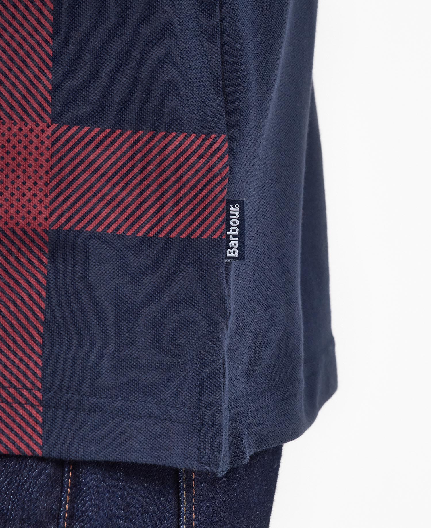 Blaine Tartan Long-Sleeved Polo Shirt image number 4