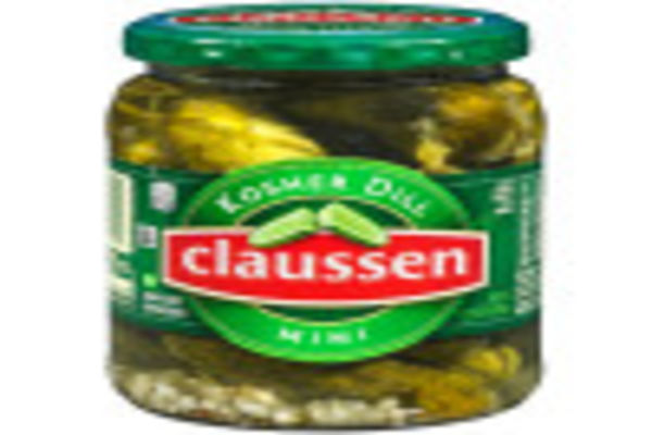 Claussen Kosher Dill Mini Pickles 20 fl oz Jar My Food