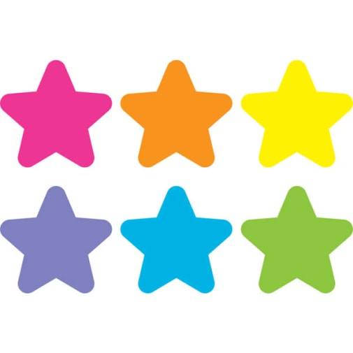Spot On Floor Markers - Bright Stars (Carpet)
