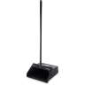 Carlisle, Flo-Pac  Duo-Pan, Black, 12", Dust Pan with Long Handle