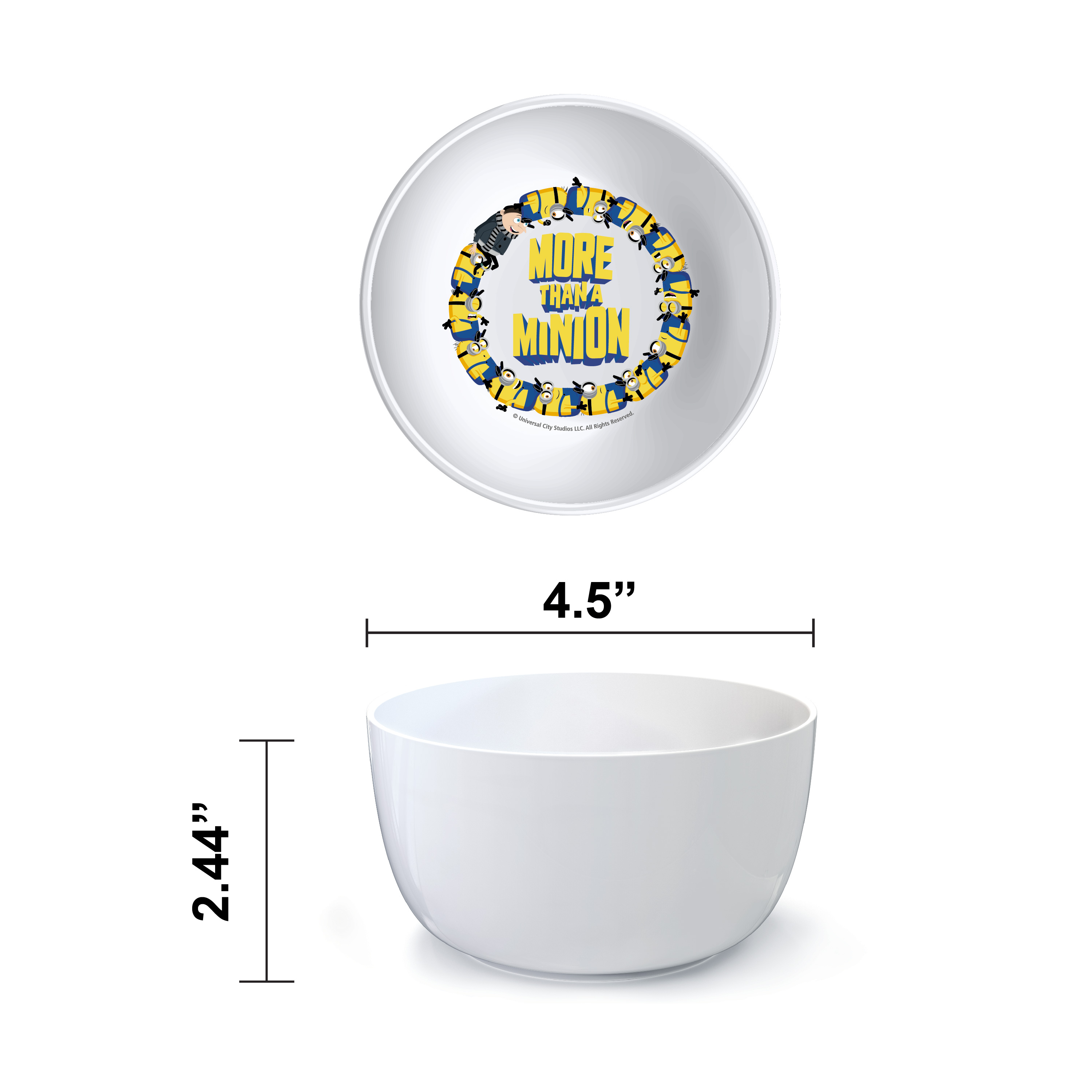 Minions 2 Movie Kid’s Dinnerware Set, Minions and Felonius Gru, 3-piece set slideshow image 5 Minions 2 Movie Kid’s Dinnerware Set, Minions and Felonius Gru, 3-piece set slideshow image 5