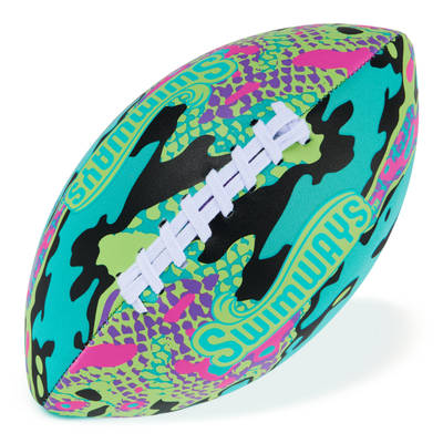 Swimways Hydro Waterproof Football, 9.25 Inches, Blue