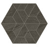 Earthenware Nimbus 9×10 Split Hex Mosaic Matte