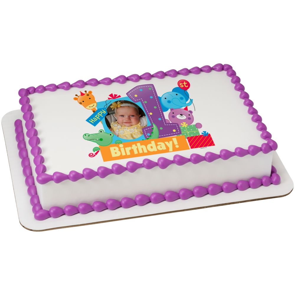 Image Cake First Birthday