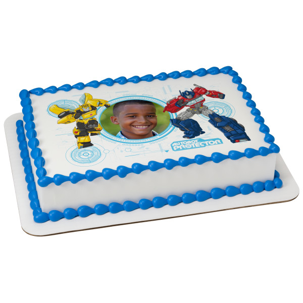 Transformers™ Defend Until the End PhotoCake® Edible Image® Frame
