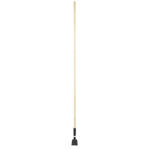 Rubbermaid Commercial, Clip-On Handle, 60", Wood, Natural