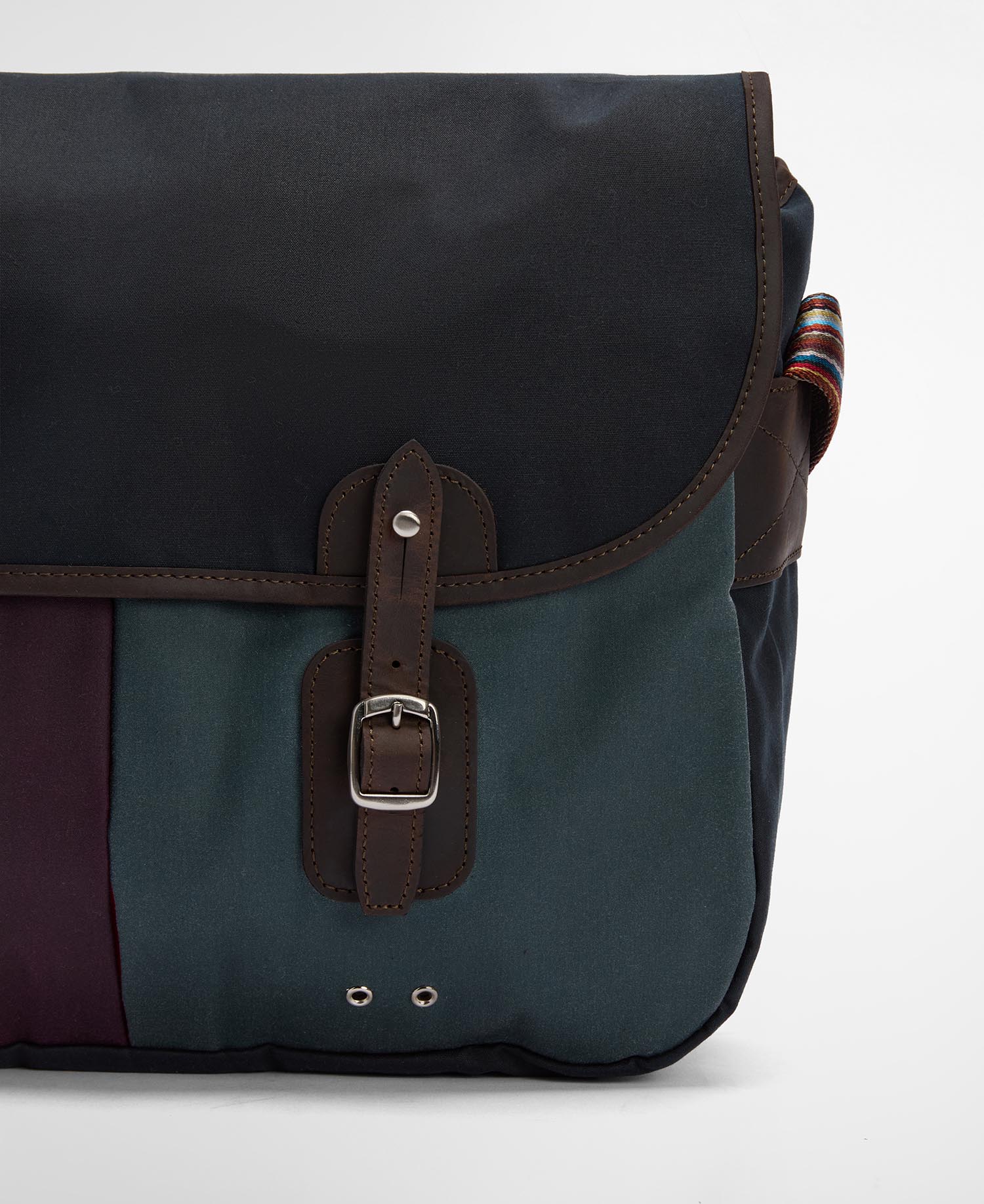 Paul Smith loves Barbour Wax Tarras Bag image number 3