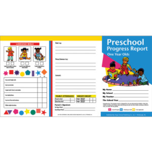 Preschool Progress Report (1 year olds), Pack of 10