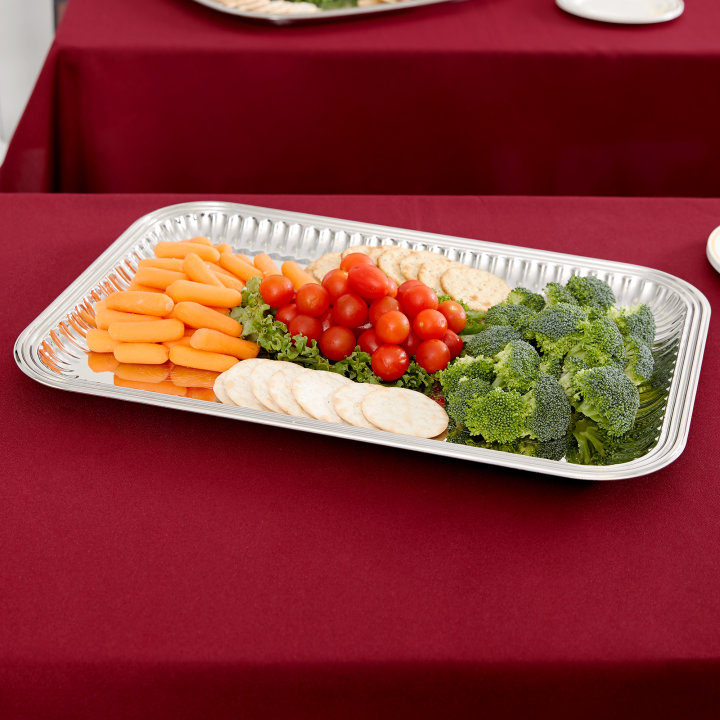 Esquire™ Rectangle Fluted Trays