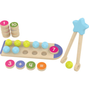 Count & Match Numbers 1-10 Wooden Set