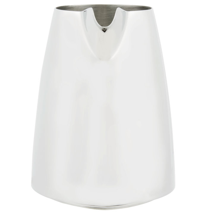 9-ounce Triennium™ stainless steel open creamer in mirror finish