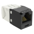 Mini-Com® TX6™ PLUS TG Style UTP Jack Module, Black