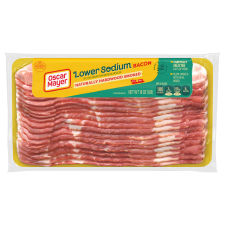 Oscar Mayer Naturally Hardwood Smoked Bacon 30% Lower Sodium, 16 oz Pack