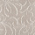 Beige mesh textile with raised white floral embroidery (close-up) â€” displaying repeating curving motifs â€” presented flat under even, neutral lighting, suggesting upholstery or drapery fabric.