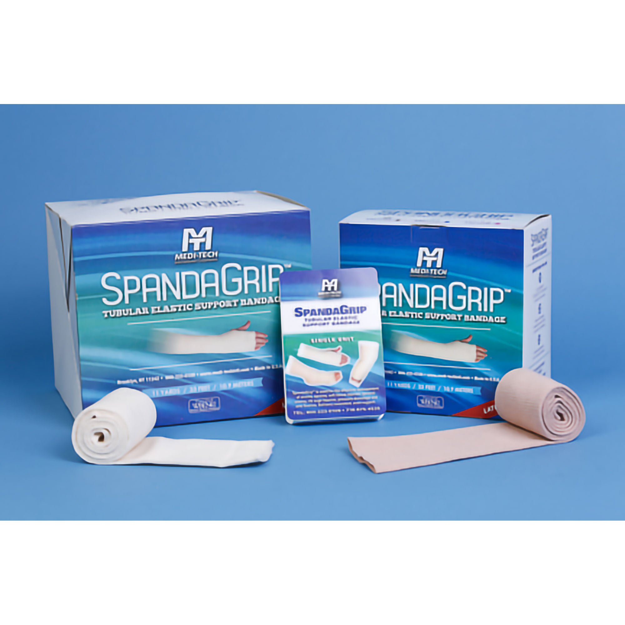 SpandaGrip™ Elastic Tubular Support Bandage, 1-1/2 Inch x 11 Yard