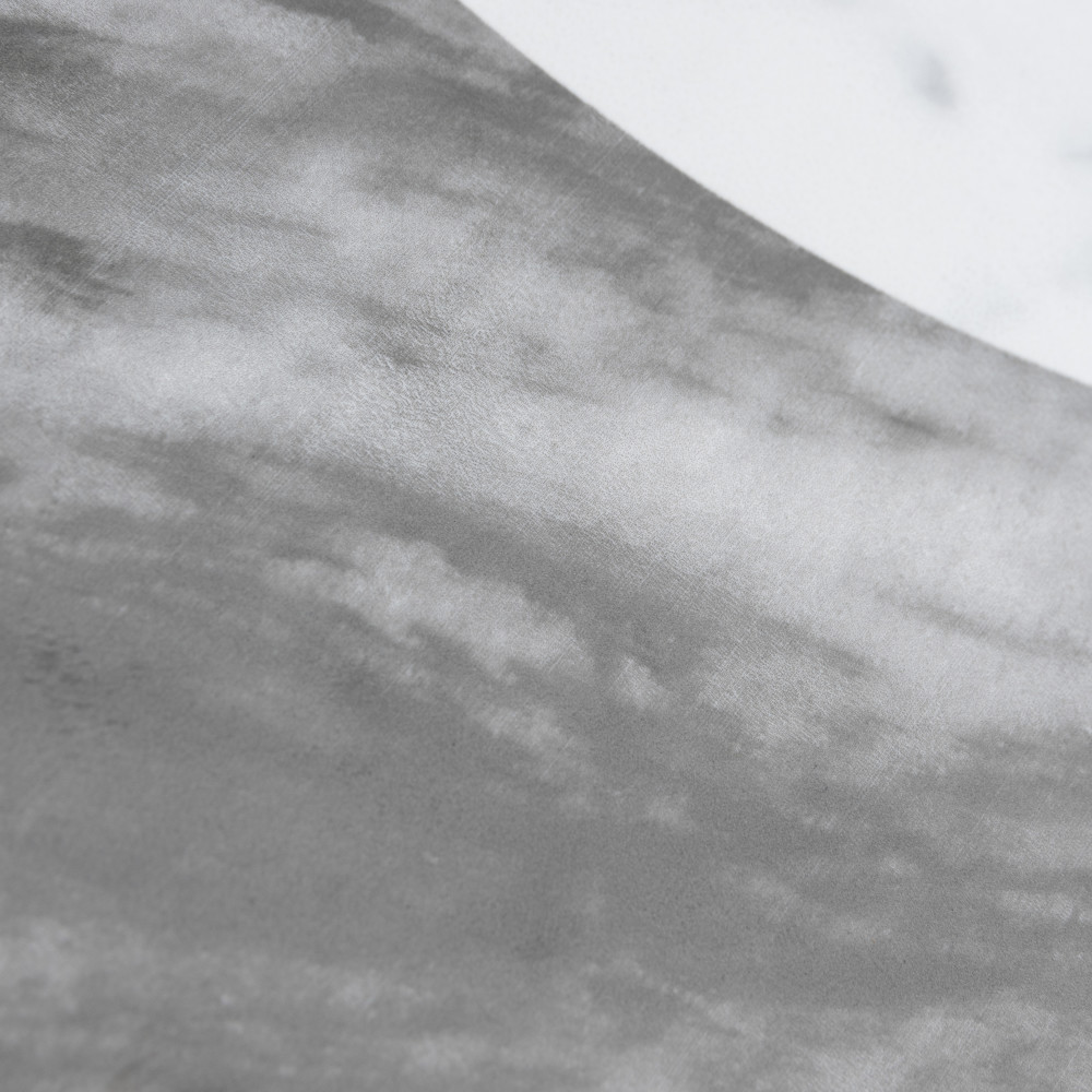 Classico Bardiglio Hex Moon Carrara 7 in. x 8 in. Porcelain Floor and Wall Tile