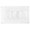 Ninth-size Super Pan® solid clear polycarbonate cover