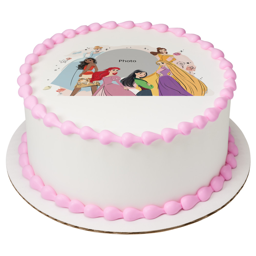 Order Disney Princess Best Friends Edible Image® by PhotoCake® Frame ...